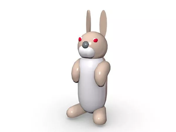 Cartoon Bunny Rabbit Animal 3d model Cartoon Bunny Rabbit Animal 3d model