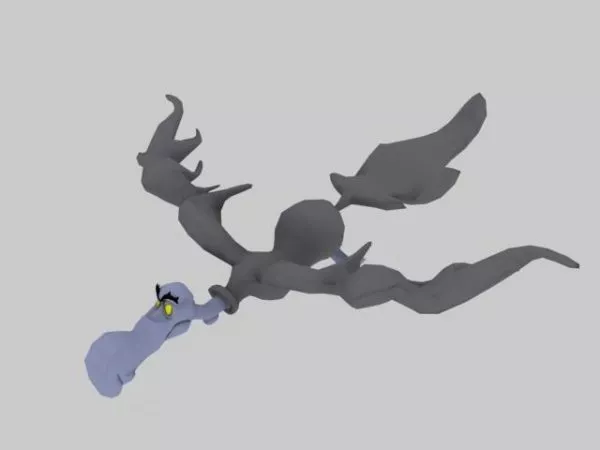 Cartoon Buzzard Character 3d model Cartoon Buzzard Character 3d model