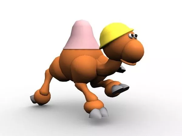Arabic Camel 3d model