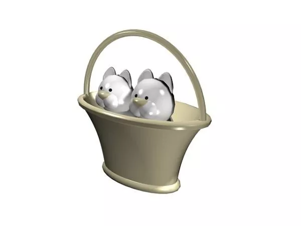 Cartoon Cat Toy 3d model Cartoon Cat Toy 3d model