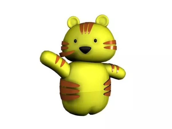Toy Cartoon Fat Cat 3d model Toy Cartoon Fat Cat 3d model