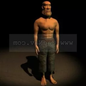 Character Cartoon Game Male Character 3d model