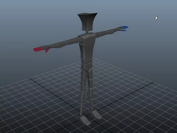 Human Rigged Biped Character 3d model