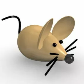 Cartoon Mice Character 3d model