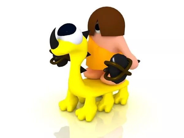 Cartoon Monster Character 3d model Cartoon Monster Character 3d model