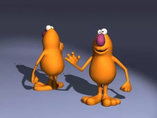 Monster Body Sculpture Character 3d model