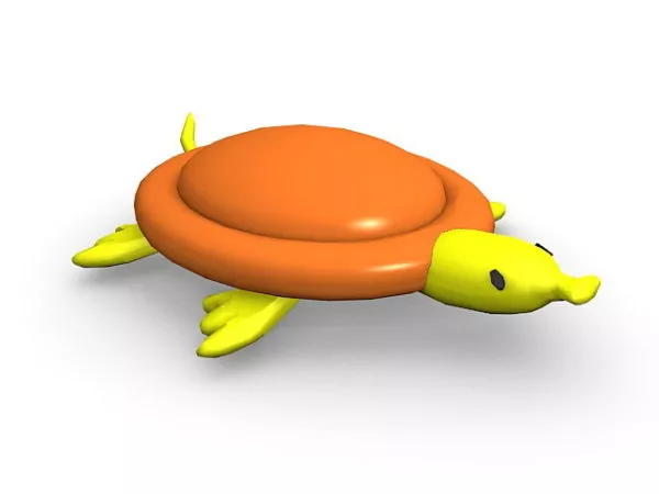 Cartoon Sea Turtle Character 3d model Cartoon Sea Turtle Character 3d model