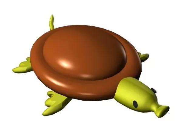 Mythical Turtle 3d model