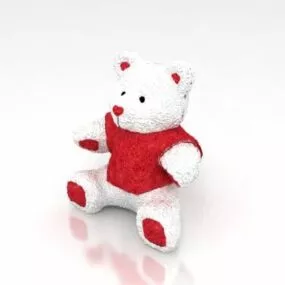 Cartoon Toy Bear 3d model
