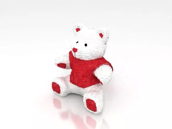 Cartoon Toy Bear 3d model Cartoon Toy Bear 3d model