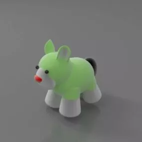 Cartoon Toy Lion 3d model