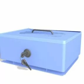 Cash Box 3d model
