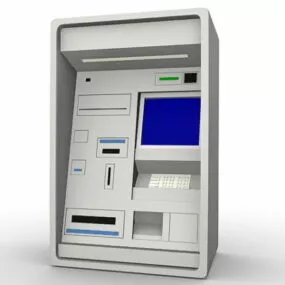 Cash Machine 3d model