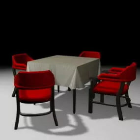 Casual Dinette Sets 3d model