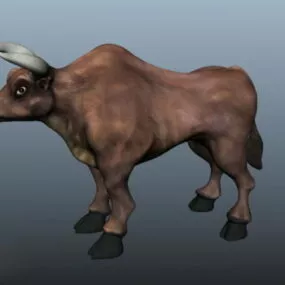 Cattle Bull 3d model