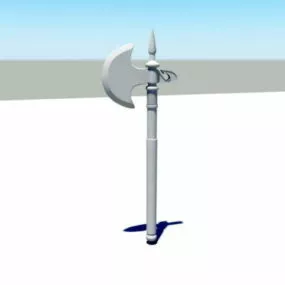 Celtic Battle Axe 3d model