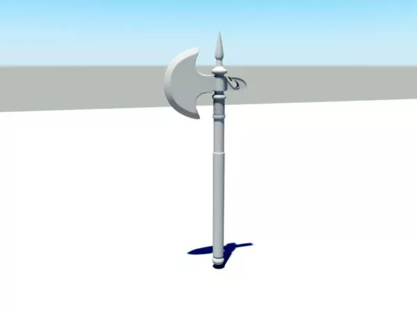 Medieval Vintage Weapon Pack With Axe 3d model