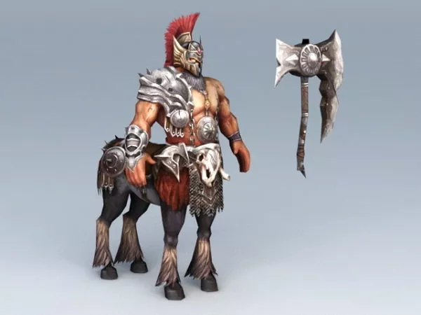 Armored Centaur 3d model