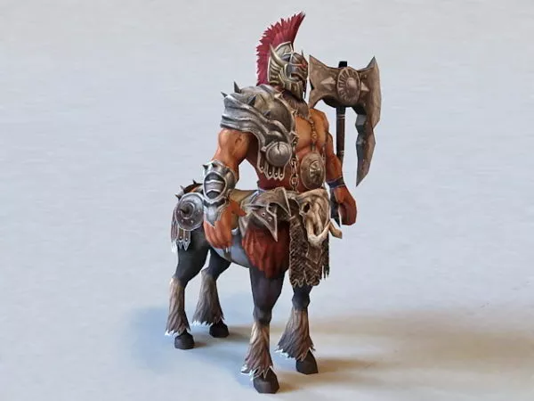 Armored Centaur 3d model