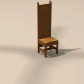 Chair By Frank Lloyd Wright 3d model