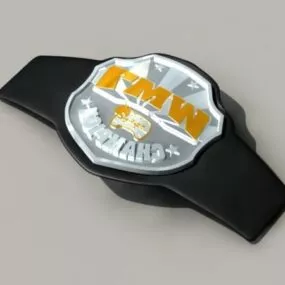 Championship Belt 3d model
