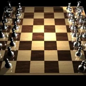 Chess Set 3d model