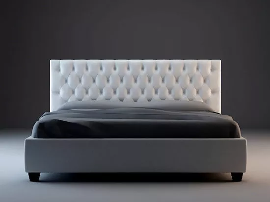 Chesterfield Bed Furniture 3d model Chesterfield Bed Furniture 3d model