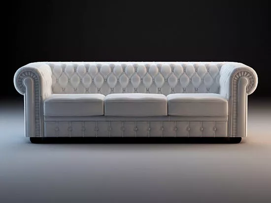 Chesterfield Sofa Set Furniture 3d model Chesterfield Sofa Set Furniture 3d model