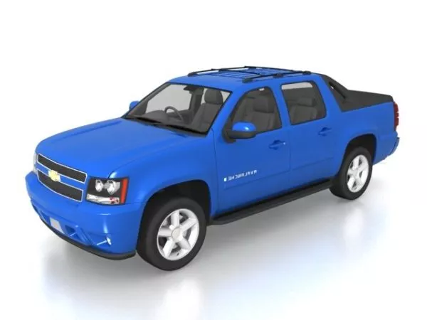 Chevrolet Avalanche Sport Utility Truck 3d model Chevrolet Avalanche Sport Utility Truck 3d model