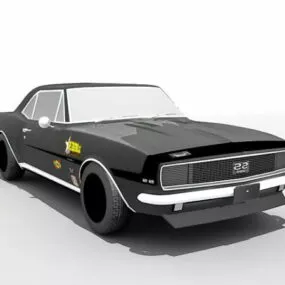 Chevrolet Camaro Muscle Car 3d model