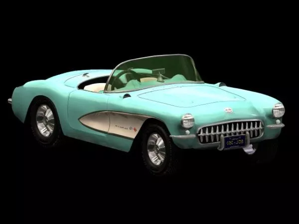 Chevrolet Corvette Sports Car 3d model Chevrolet Corvette Sports Car 3d model