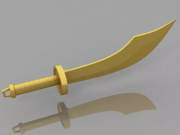 Chinese Broadsword Dao 3d model Chinese Broadsword Dao 3d model