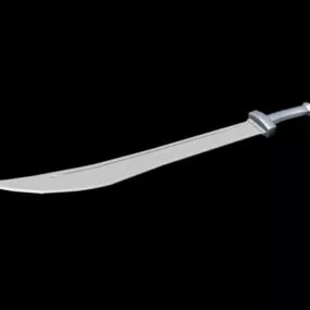 Chinese Dao Sword 3d model