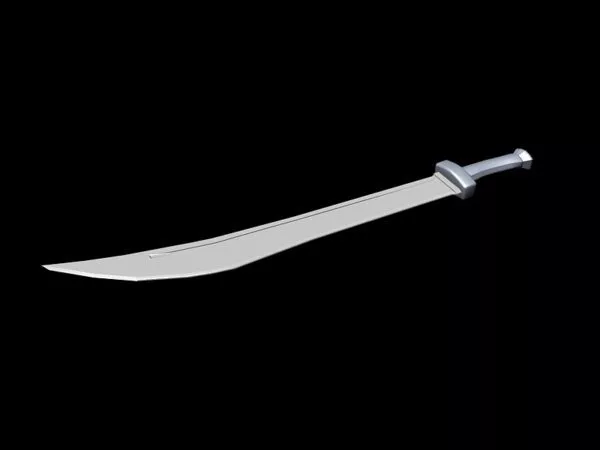 Chinese Dao Sword 3d model Chinese Dao Sword 3d model