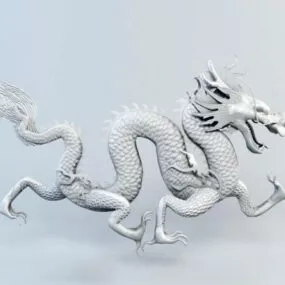 Ancient Chinese Dragon 3d model