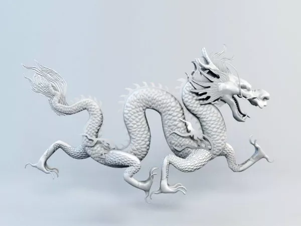 Dragon Age With Knight Warrior 3d model