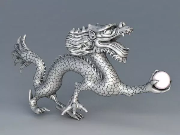 Earth Drake Dragon Creature 3d model