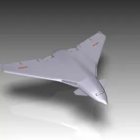 Chinese H-8 Bomber 3d model