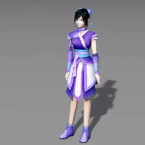Chinese Maiden 3d model