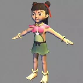 Chinese Nezha Deity 3d model