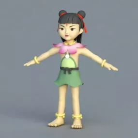 Chinese Nezha Mythology 3d model