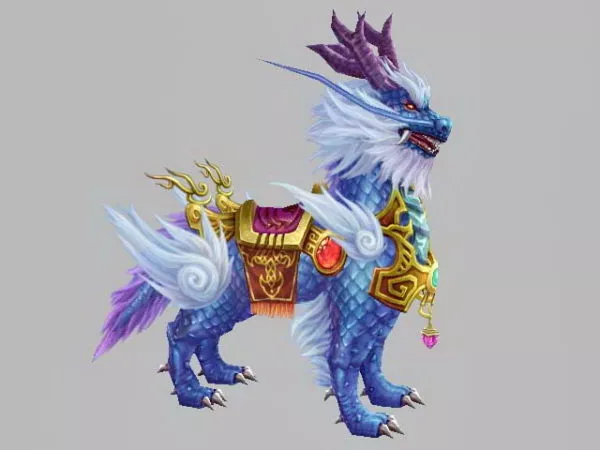 Chinese Qilin Animal 3d model Chinese Qilin Animal 3d model