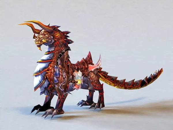 Tarrasque Monster 3d model