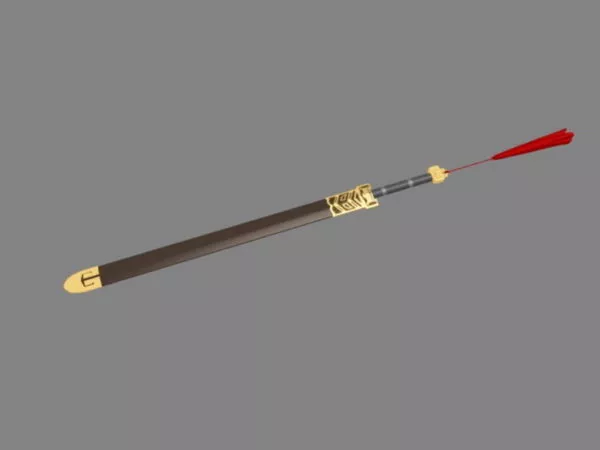 Chinese Sword 3d model Chinese Sword 3d model