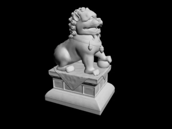 Mystical Temple Building 3d model