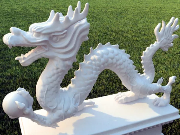 Dragon Creature Head 3d model