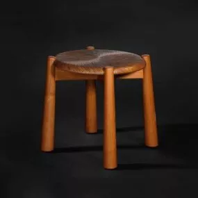 Furniture Chinese Dresser Stool 3d model
