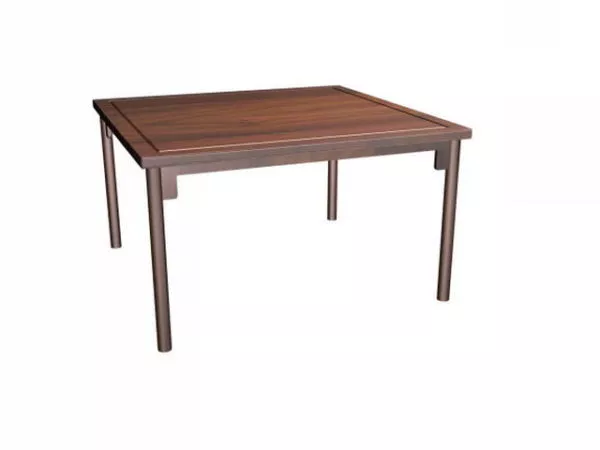 Chinese Wood Square Table 3d model Chinese Wood Square Table 3d model