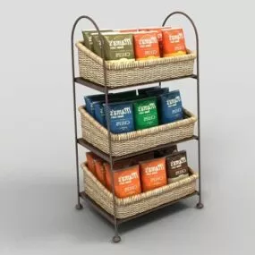Chip Display Stand 3d model