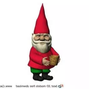 Christmas Santa Clause Figurine 3d model
